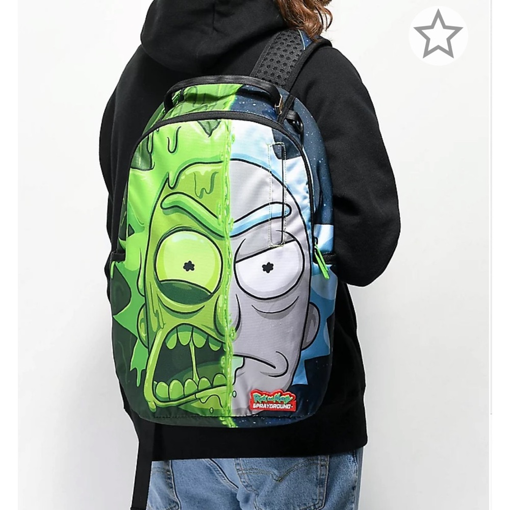 sprayground toxic rick bag